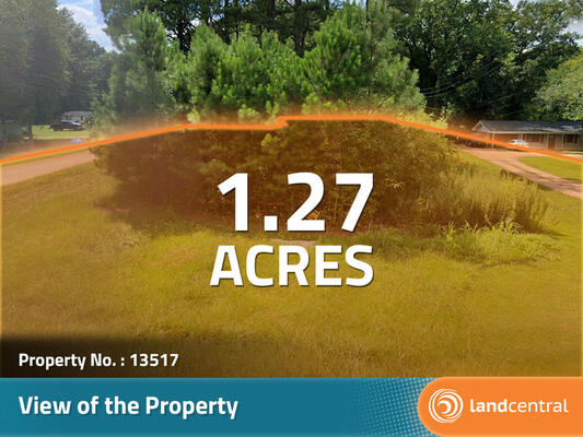 1.27 acres in Prentiss County, Mississippi - Less than $240/month