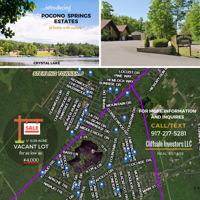 Your Perfect Gated-Private Community Awaits in Pennsylvania! For Sale Vacant Land as low as $6,000 with LOW Annual HOA Fees and Taxes