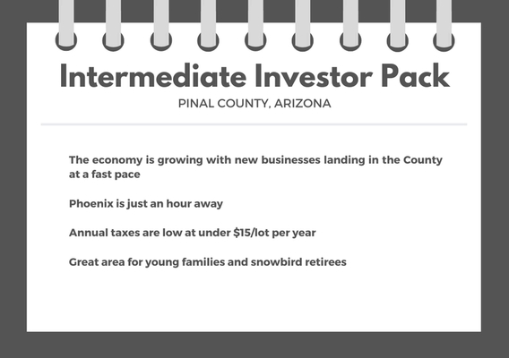 0.95 acres in Pinal County, Arizona - Less than $270/month