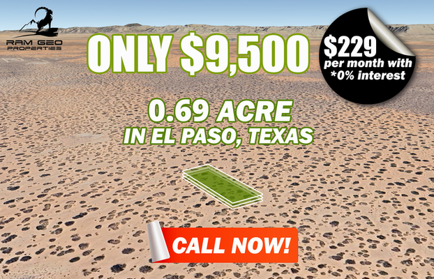 Uncover 0.69 acres in El Paso County, TX!