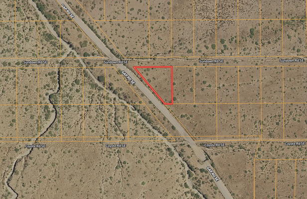 0.5 acre corner lot near Rockhound State Park only $75/month