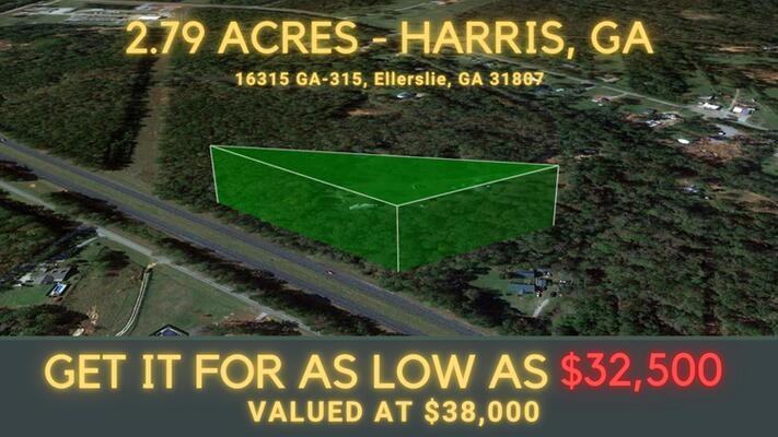 Welcome to the Great Outdoors: 2.79 Acres for Sale in Harris County, GA!!