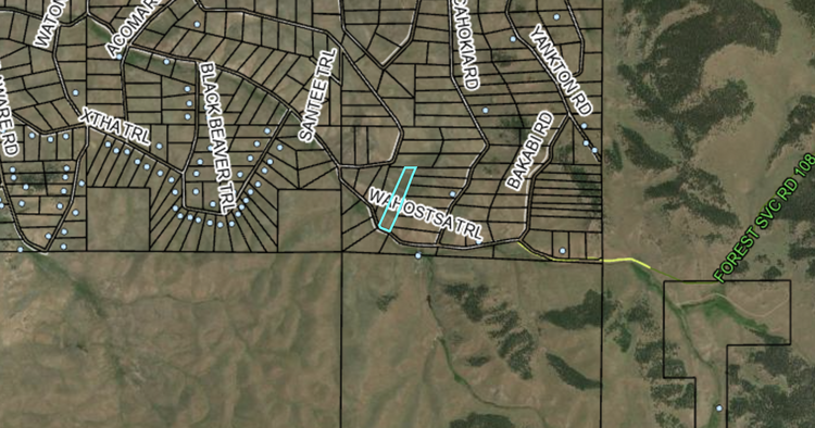 4821 WAHOSTSA TRL HARTSEL, CO 80449 Land for Sale | Landmodo