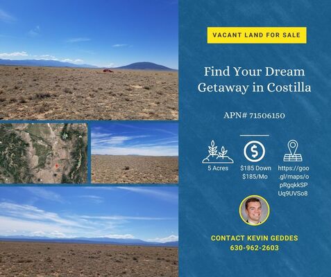 Come find your home in Costilla County