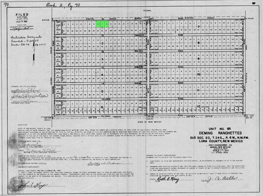Deming Ranchettes Unit 95 Block 1 Lots 10-12 Land for Sale | Landmodo