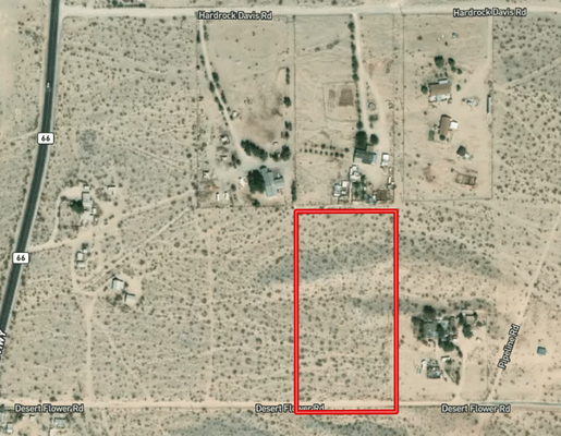 5 Acre Lot with Quiet Natural Surroundings in ORO GRANDE, CA, 92368!