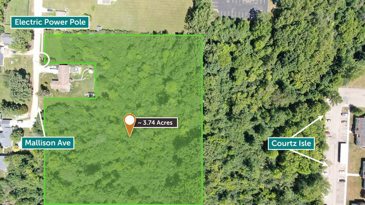Large, Wooded Parcel Creates Unique Opportunity – 3.74 Acres in Flint, Michigan 