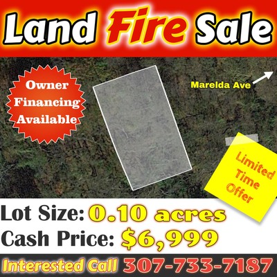 Price 22% BELOW Value, Donora 0.10ac Land