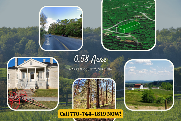 SELLER FINANCING AVAILABLE - NO CREDIT CHECKS! .58-acre Homesite in Front Royal Virginia