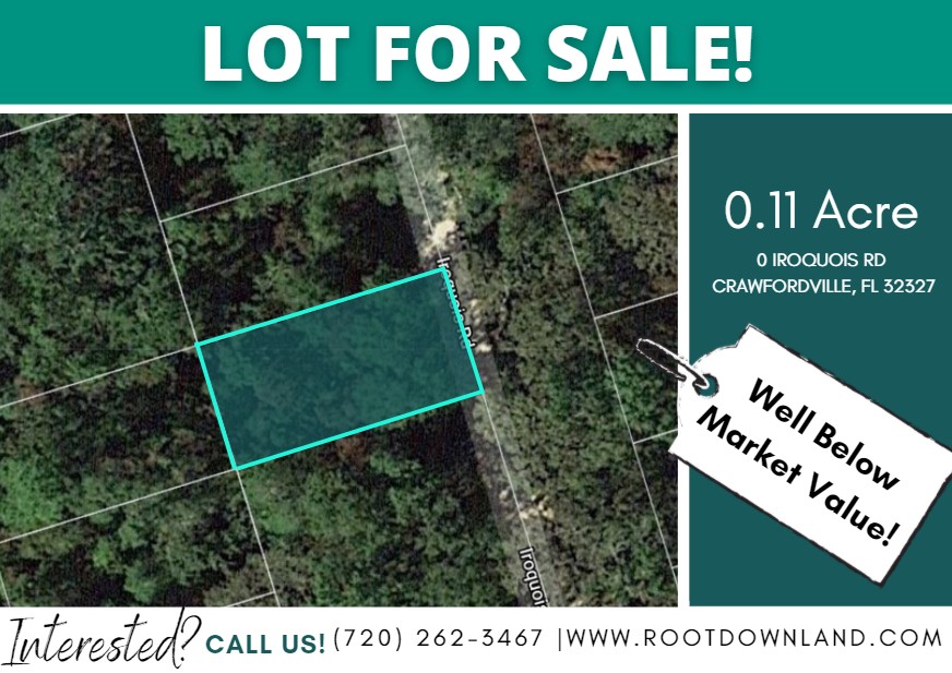 Stunning 0.11-Acre Lot In A Developing Neighborhood In Crawfordville, FL. Own For As Low As $600 Down! Similar Properties Selling for $14K-$20K. Financing Guaranteed.