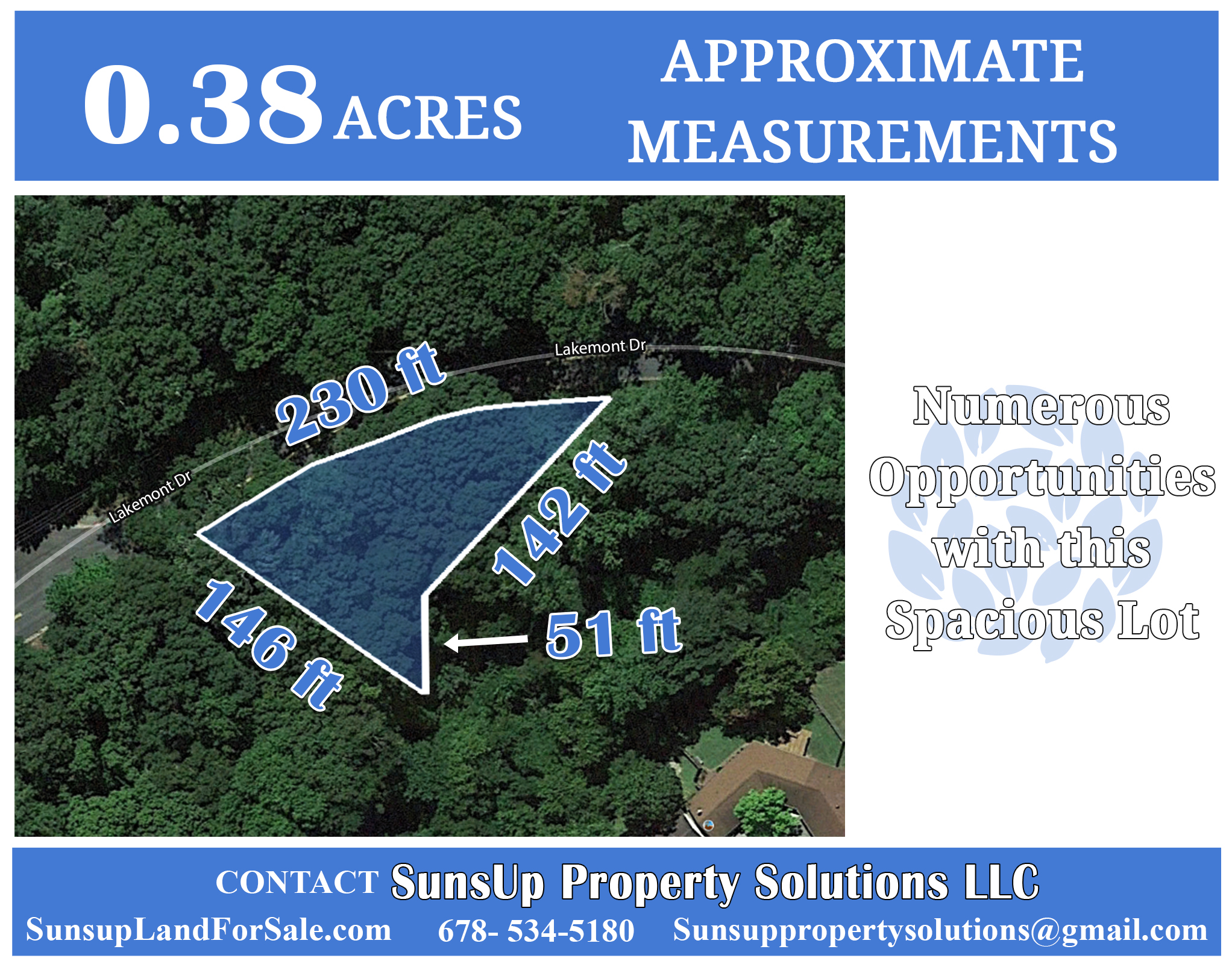 0.38 Acre BEST DEAL in Dalton, GA Lot Sale No HOA or Subdivision Restrictions! - 0.3 Acre Lot Nearby Sold for $30,000 - PRICE CUT! NOW $8,999 cash or $10,999 financing with 20% down.