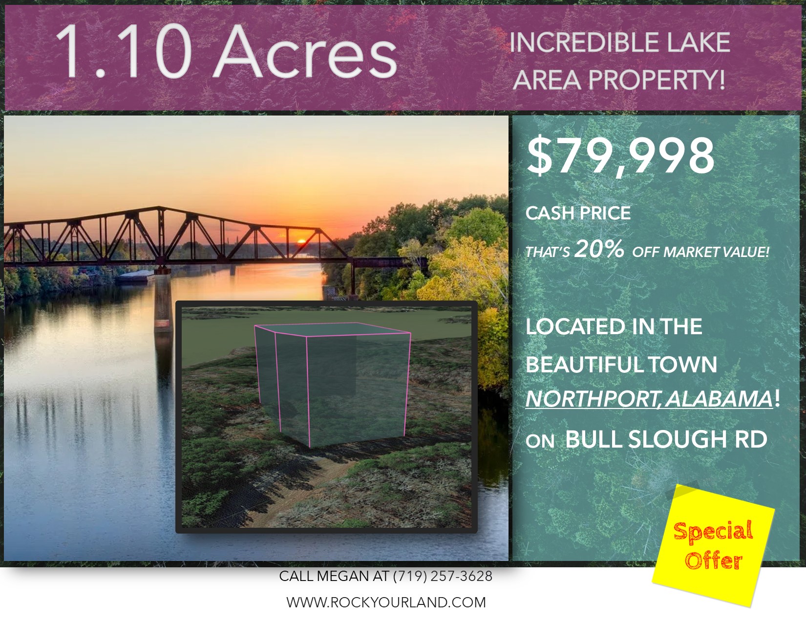 Alabama Land for Sale in April 2022