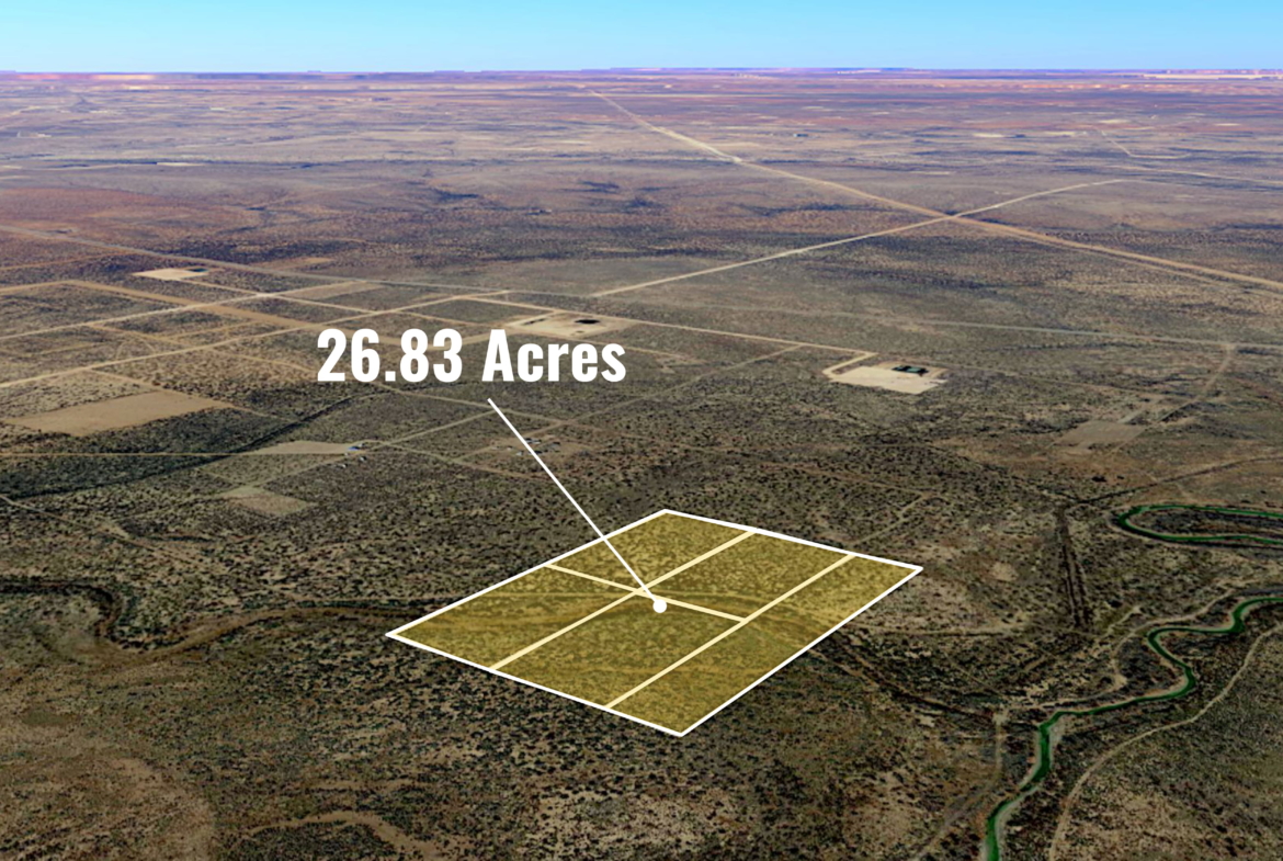 26.83 Acres Land For Sale In Texas With No Restrictions!