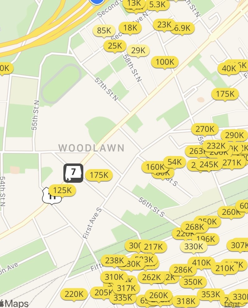 126 58th St N , Birmingham , Jefferson, Alabama, 35212 Land for Sale