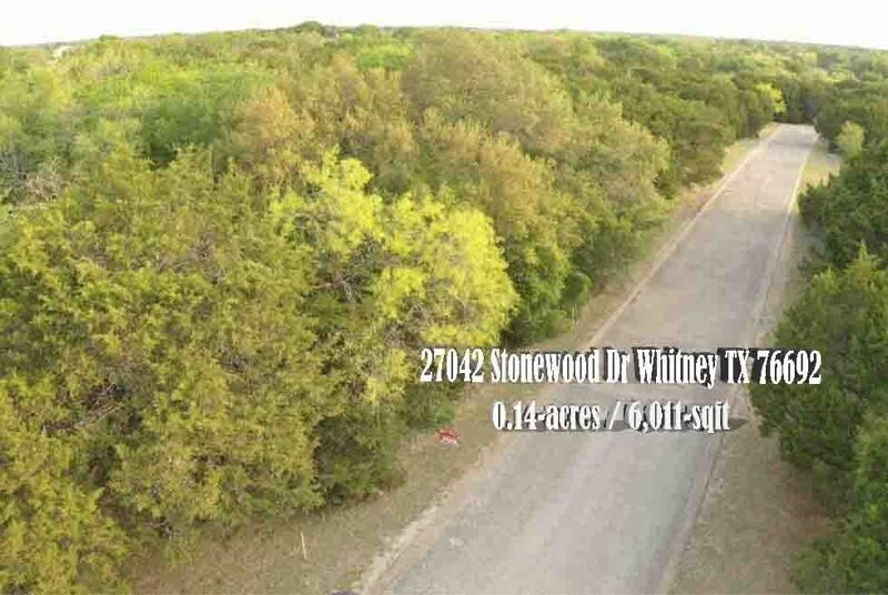Sunny, private a White Bluff Vacant Lot [Financing Available] - 27042 Stonewood Dr Whitney TX 76692