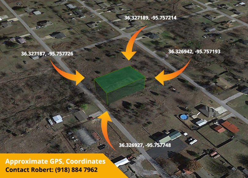 Build your own home at Rogers County, Oklahoma for only $11,900, 30% less it's Market Value!