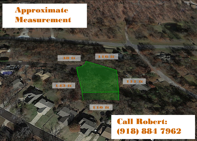 Catoosa, OK: .4 acres at Woodcrest Ln. Beautiful lot in quiet cul-de-sac. Only $15,990. Build your dream!