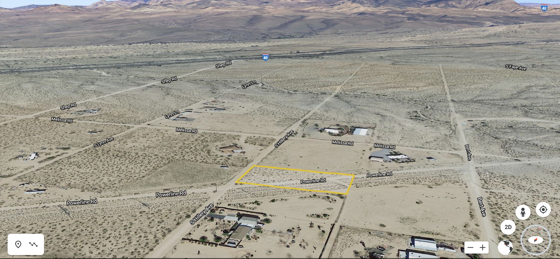 Financing acavilable! 1.25 Acres 40min from Lake Havasu State Park