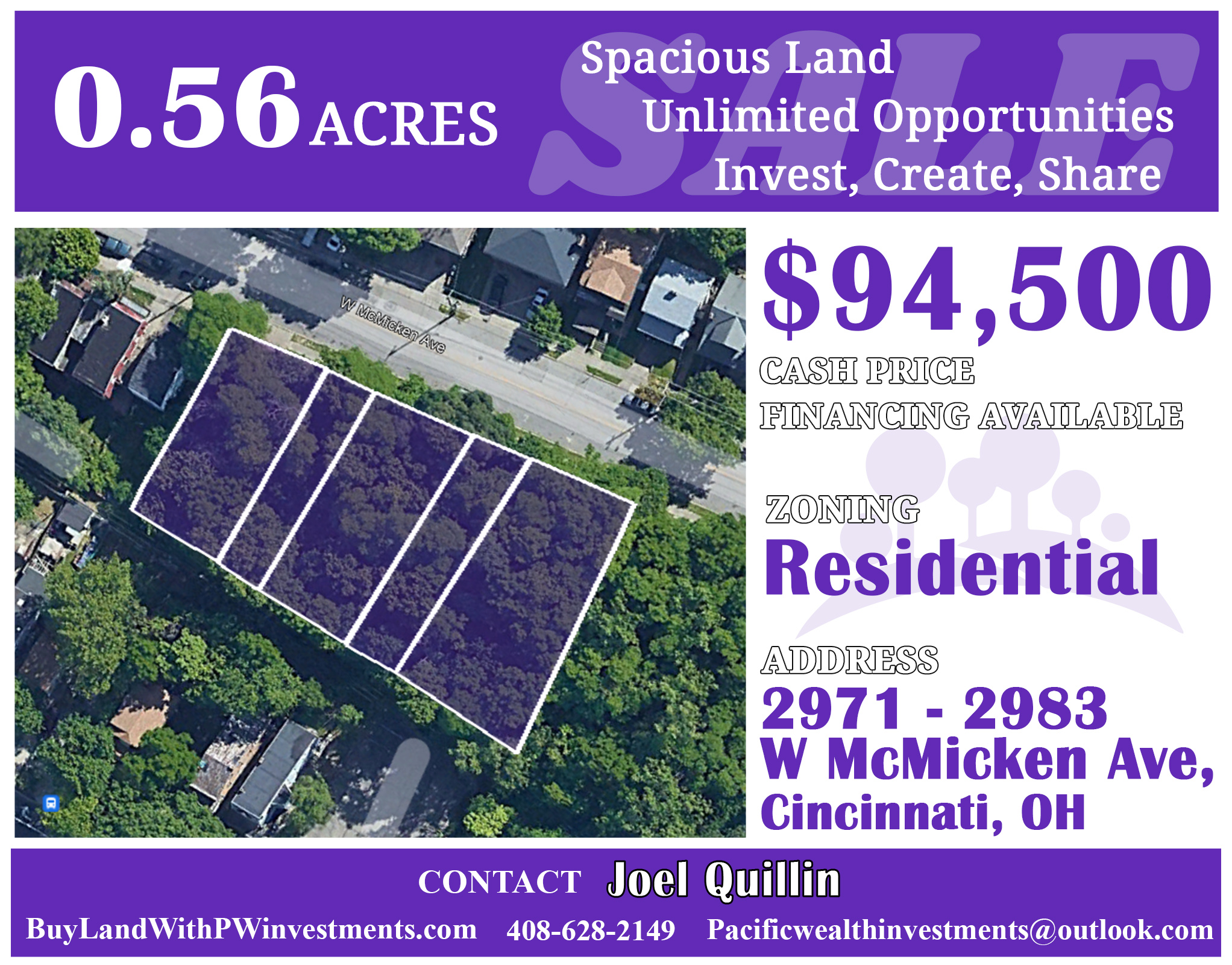 0.56ac Multi Family Property Sale near UC!