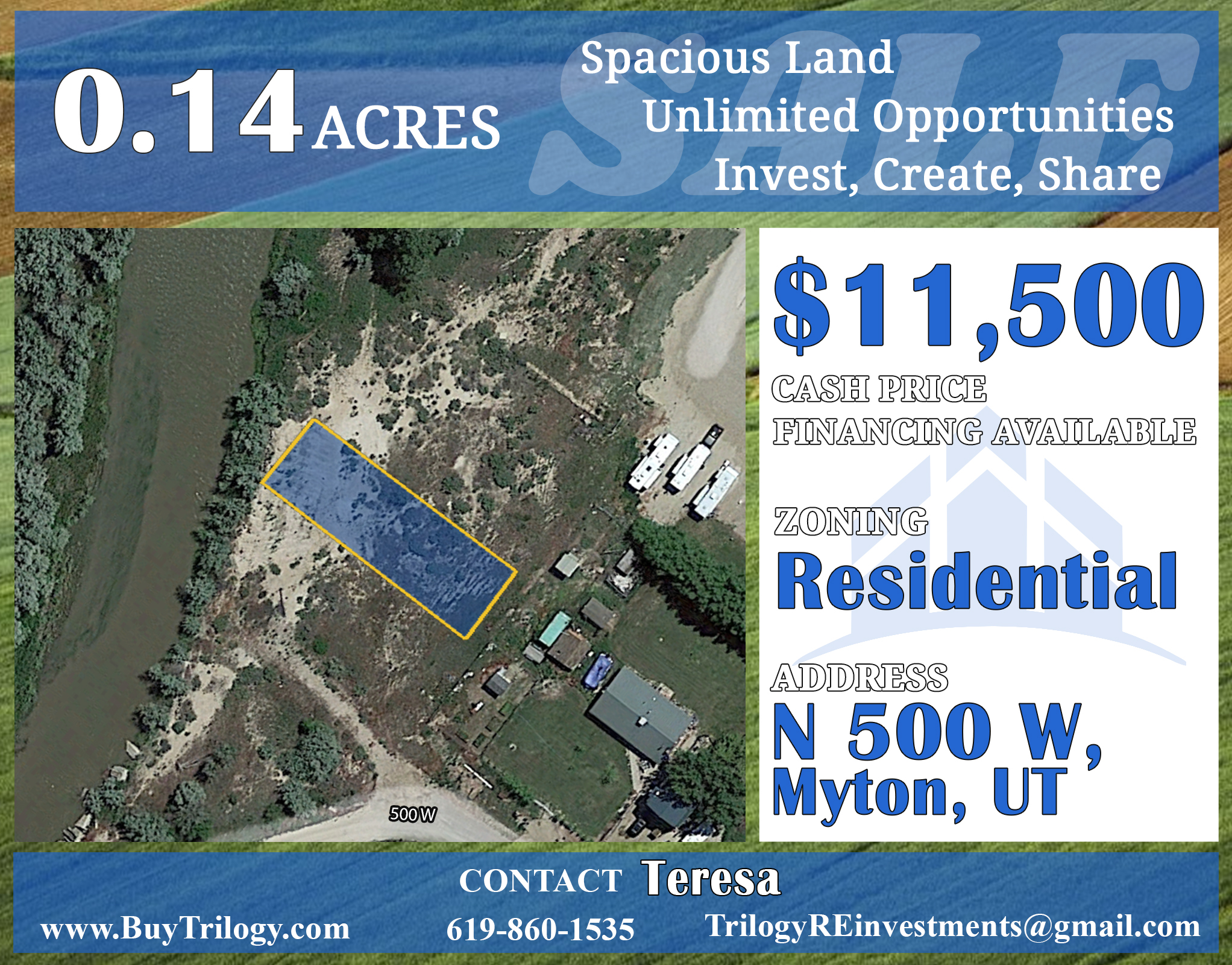 56% Below Value 0.14 ac Property Sale