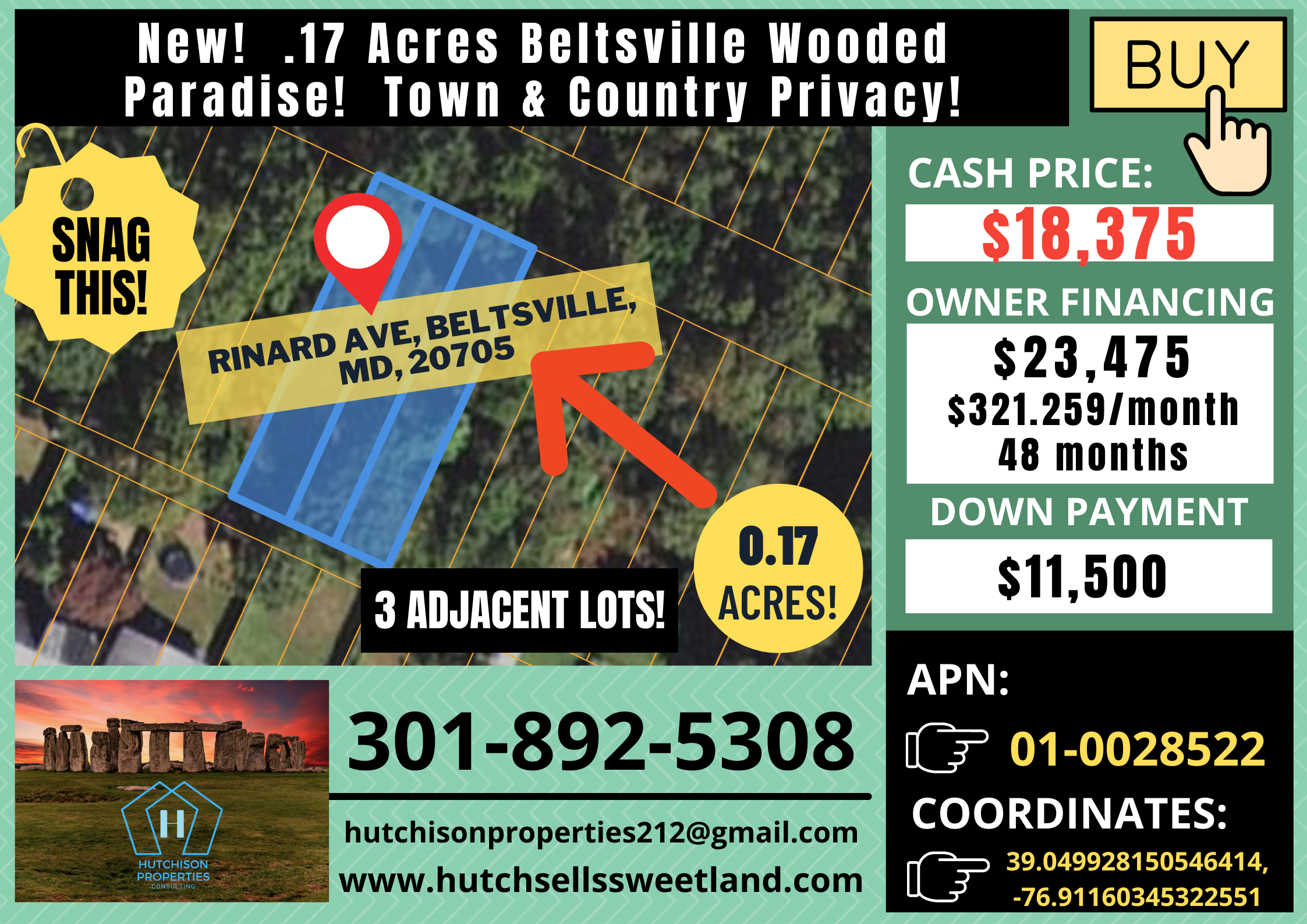 Rinard Ave, , Prince Maryland, 20705 Land for Sale Landmodo