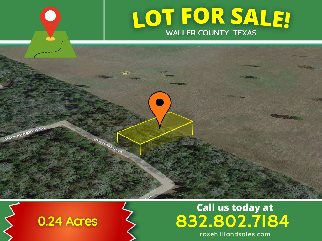 Hummingbird Ln, HEMPSTEAD, Waller, Texas, 77445 Land for Sale Landmodo
