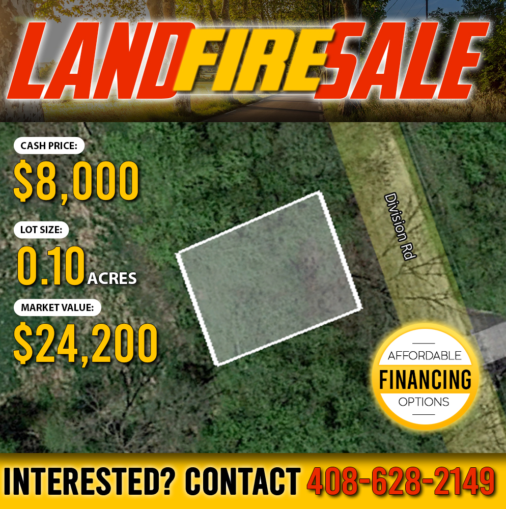 0.10ac with Close Proximity to Lakes & Beaches