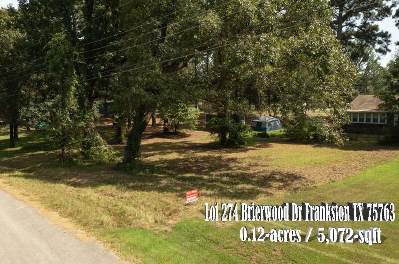Ready for a lake lifestyle? Paradise on a budget - Lot 274 Brierwood Dr Frankston TX 75763