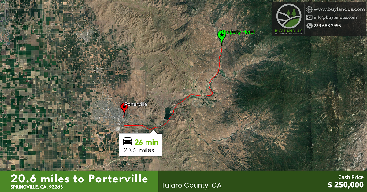 Wagner Dr, Springville, Tulare, California, US, 93265 Land for Sale