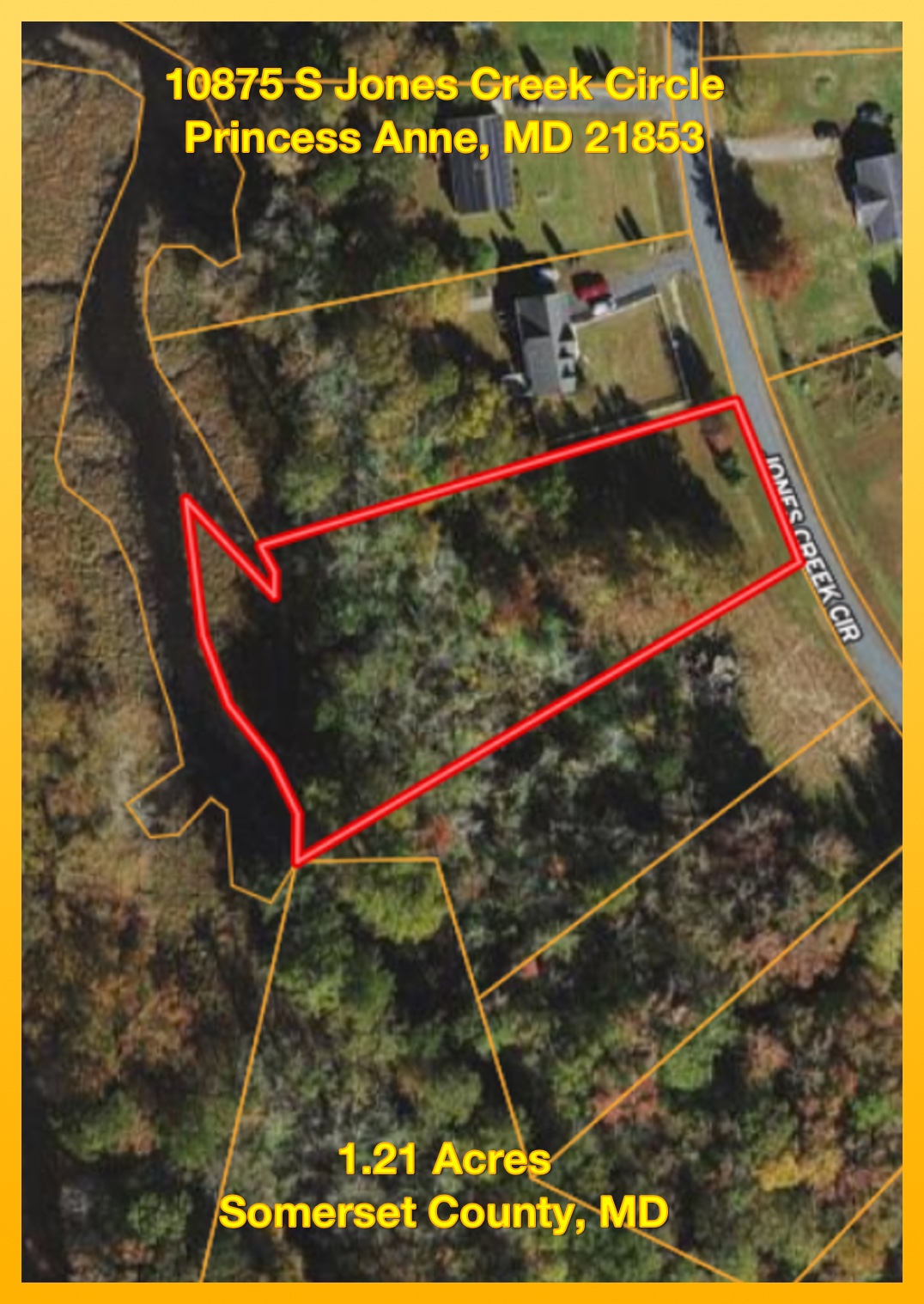 1.21 Acres in Somerset County, MD (Princess Anne)